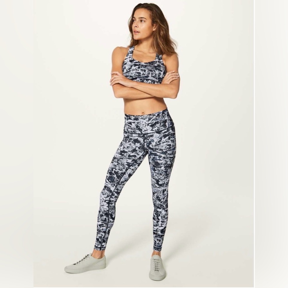 Lululemon Wunder Under Hi-Rise Tight (Full-On Luxtreme 28") Interlaced Starlight